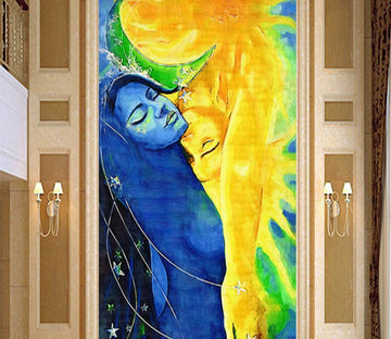 3D Golden Avatar 645 Wall Murals Wallpaper AJ Wallpaper 2 