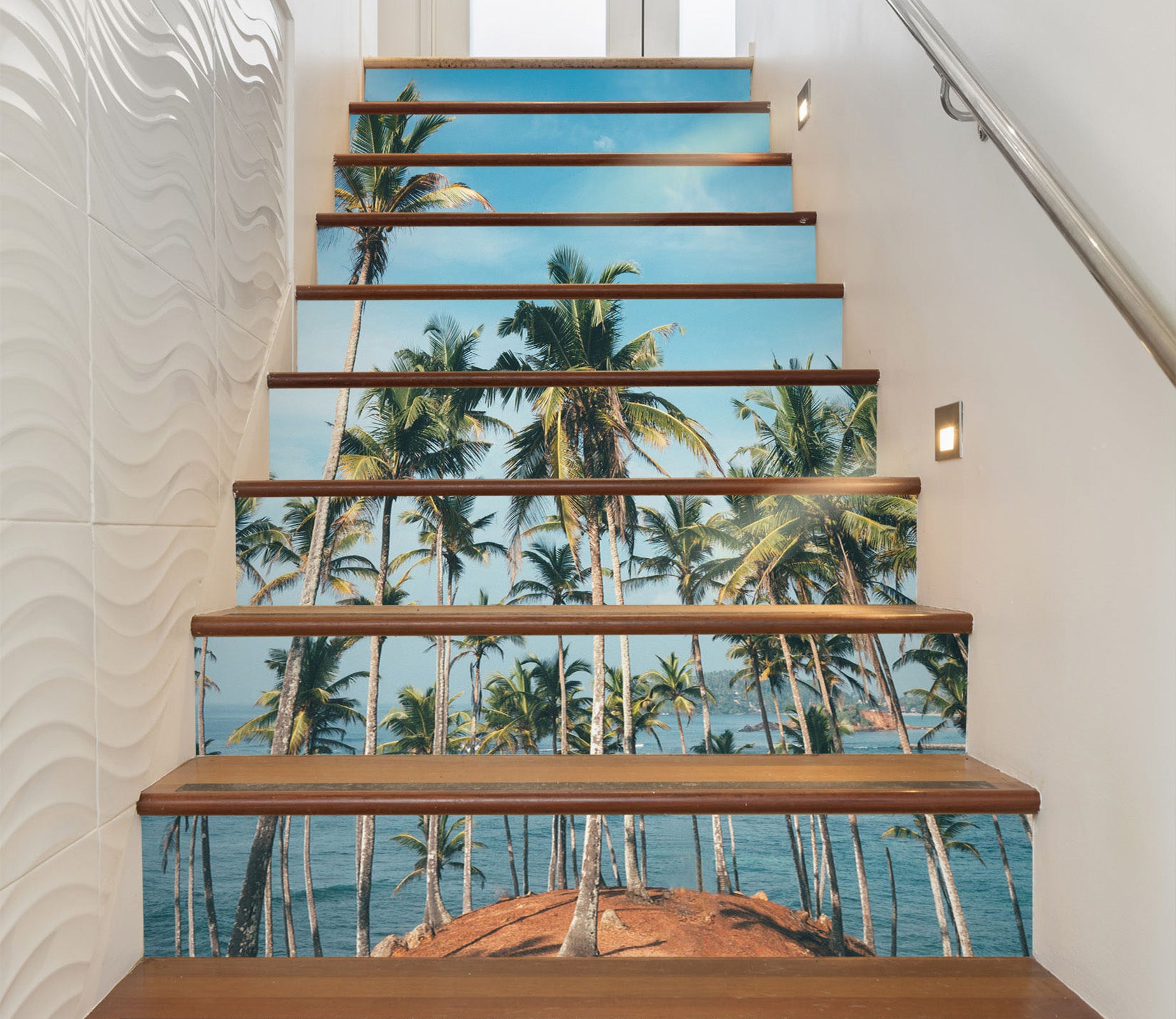 3D Mingyan Coconut Trees 607 Stair Risers