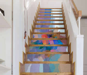 3D Colorful Pattern 104179 Michael Tienhaara Stair Risers