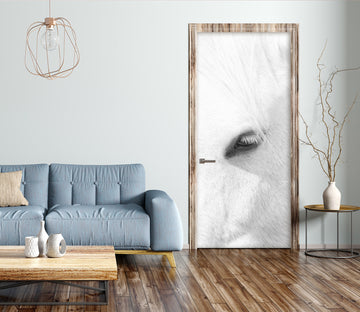 3D Horse Eyes 122151 Marco Carmassi Door Mural