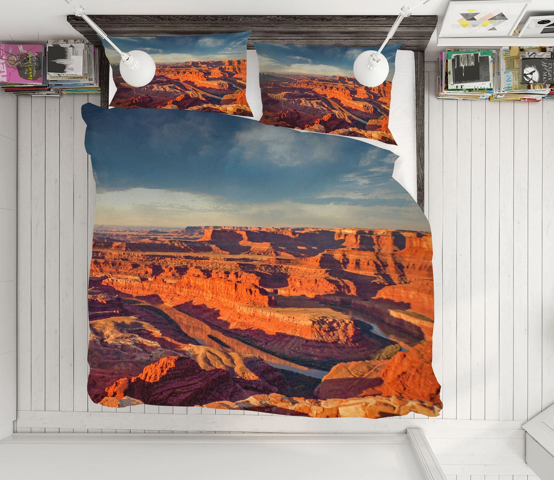 3D Rocky Mountains 8517 Beth Sheridan Bedding Bed Pillowcases Quilt