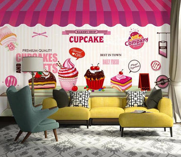 3D Delicious Cake 425 Food Wall Murals Wallpaper AJ Wallpaper 2 