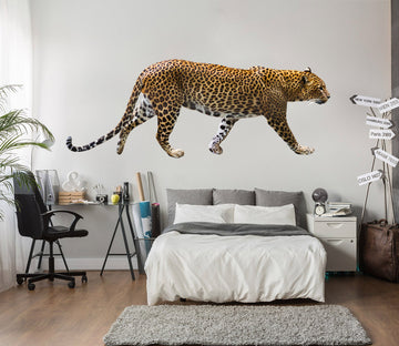 3D Leopard Looking For Prey 128 Animals Wall Stickers Wallpaper AJ Wallpaper 