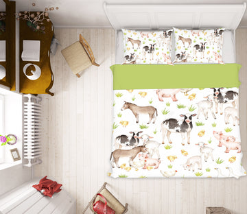 3D Cattle Sheep 227 Uta Naumann Bedding Bed Pillowcases Quilt