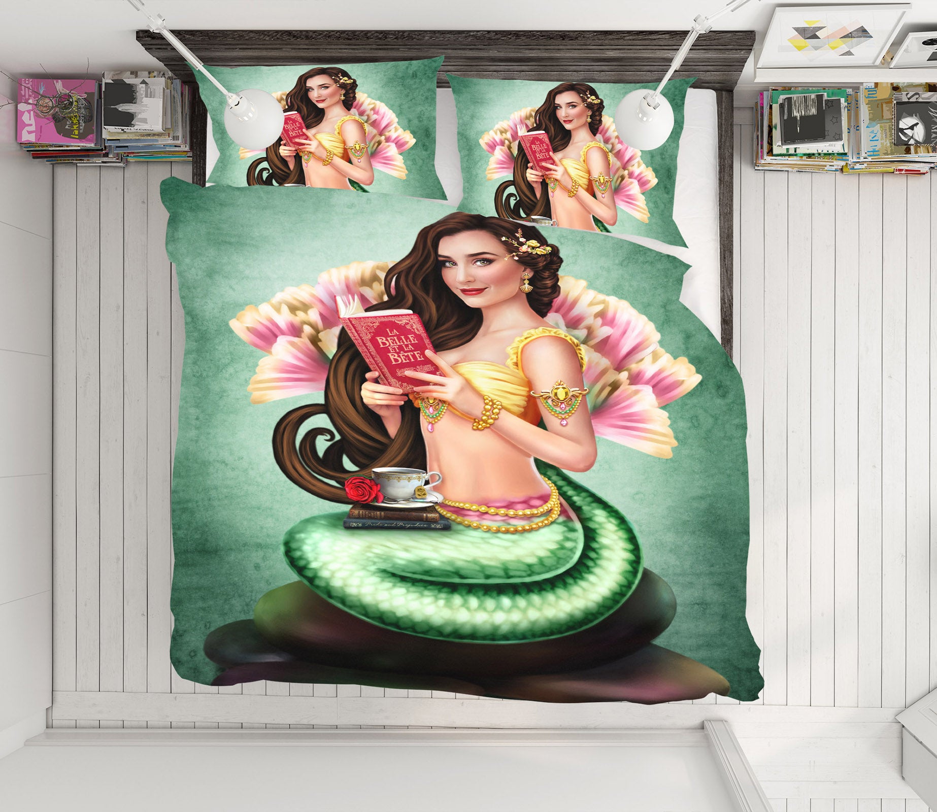 3D Mermaid Woman 8811 Brigid Ashwood Bedding Bed Pillowcases Quilt Cover Duvet Cover