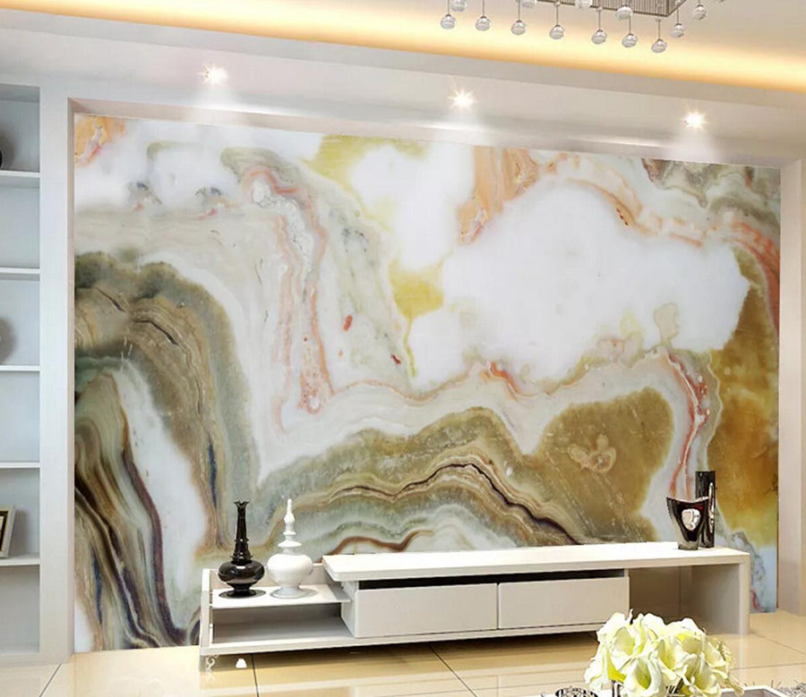 3D Brick Jade WC1186 Wall Murals