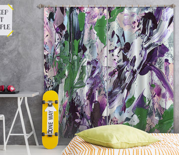 3D Abstract Flowers 252 Allan P. Friedlander Curtain Curtains Drapes Wallpaper AJ Wallpaper 