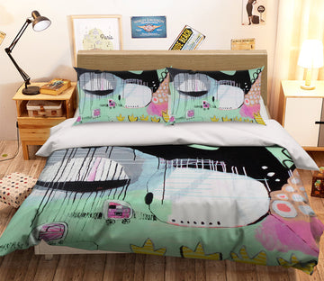 3D Cute Graffiti 1172 Misako Chida Bedding Bed Pillowcases Quilt Cover Duvet Cover