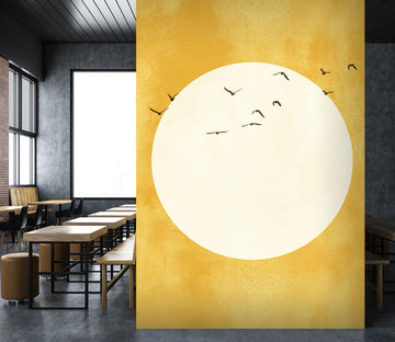 3D Flying Bird 1424 Boris Draschoff Wall Mural Wall Murals