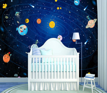 3D Starry Imagination 057 Wall Murals
