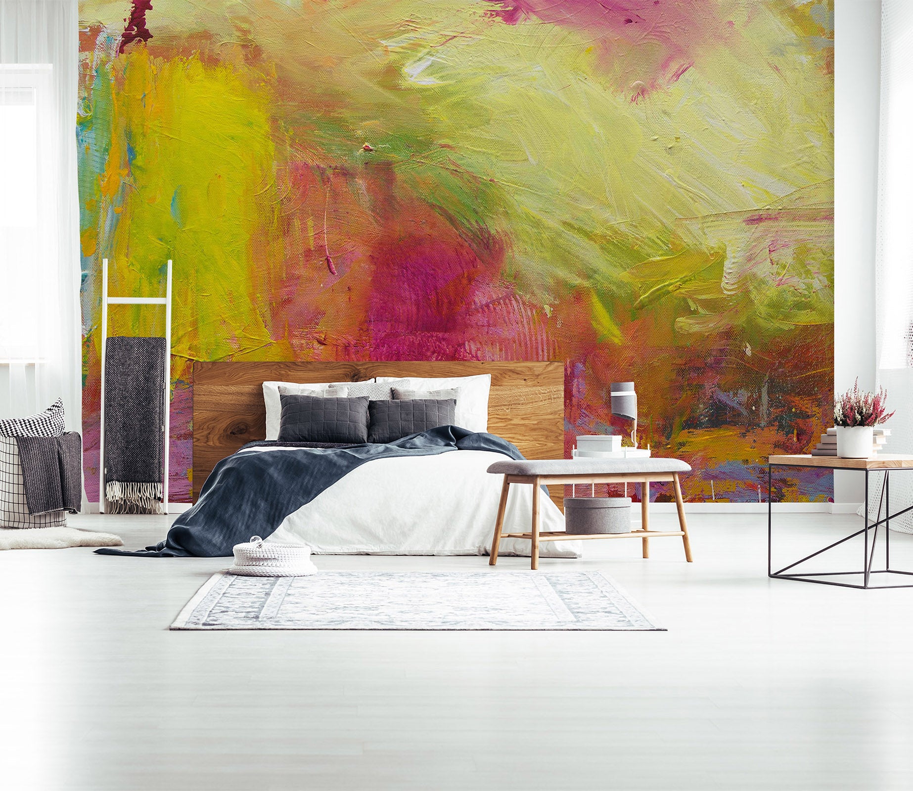 3D Golden Graffiti 223 Allan P. Friedlander Wall Mural Wall Murals