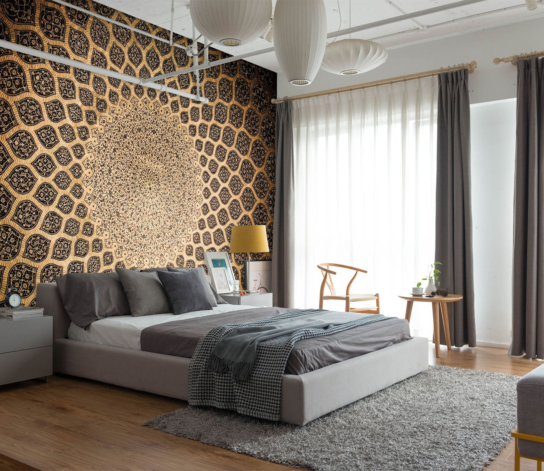 3D Pattern 1647 Wall Murals