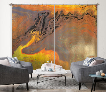 3D Gold Texture 8150 Valerie Latrice Curtain Curtains Drapes