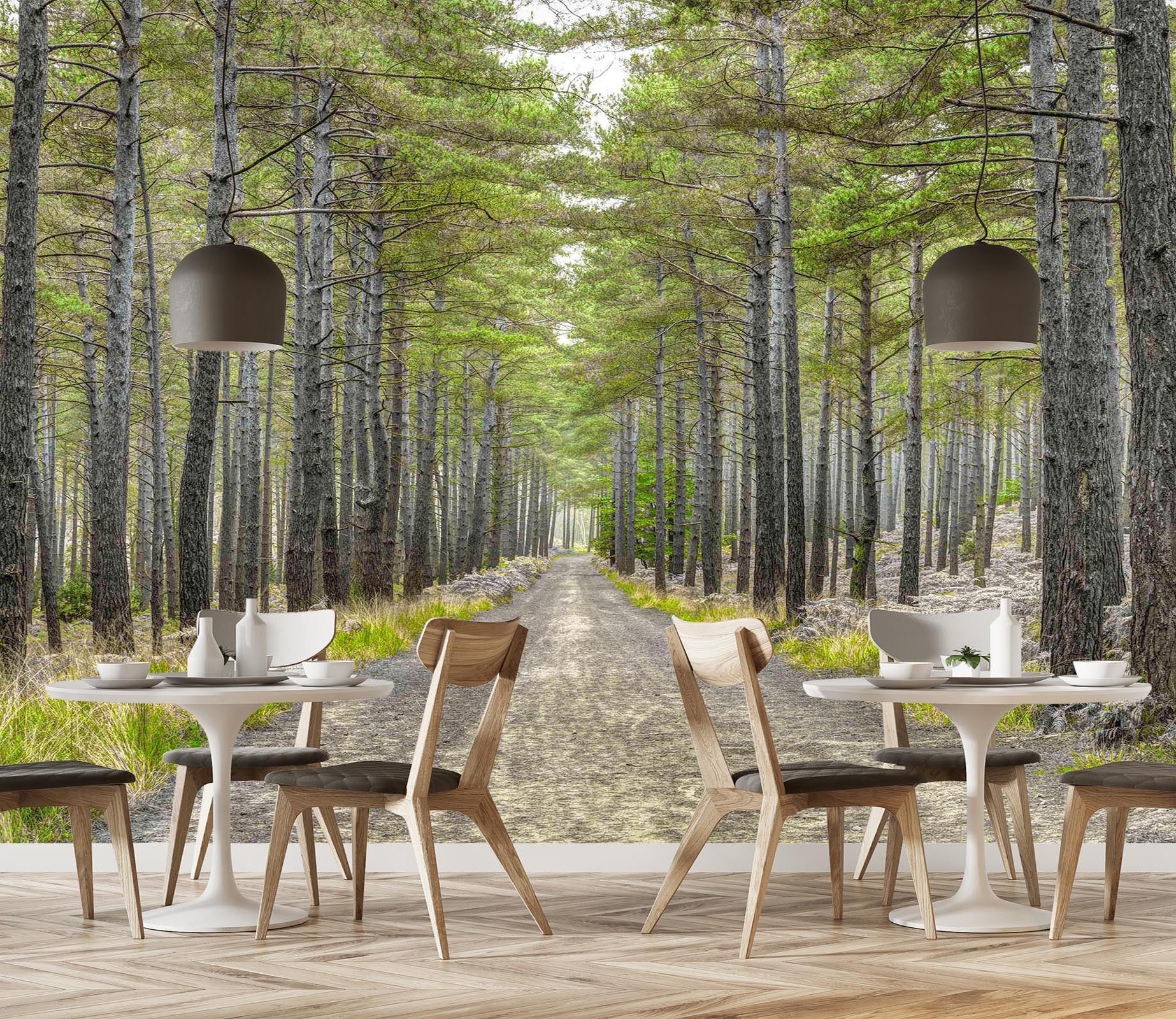 3D Autumn Woods 1432 Assaf Frank Wall Mural Wall Murals