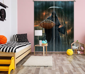 3D God Of War 025 Vincent Hie Curtain Curtains Drapes