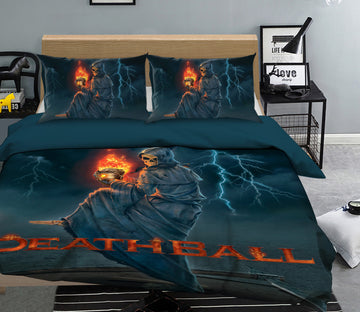 3D Death Ball 036 Bed Pillowcases Quilt Exclusive Designer Vincent