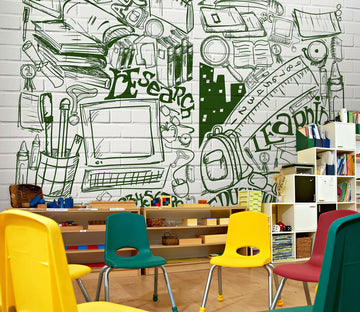 3D Graffiti Book 145 Wall Murals