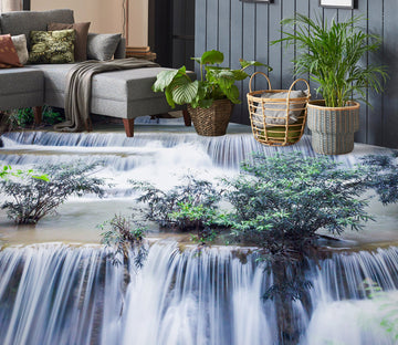 3D Waterfall Wonderland 1461 Floor Mural  Wallpaper Murals Self-Adhesive Removable Print Epoxy