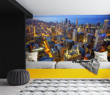 3D High-Rise Building 57209 Wall Murals
