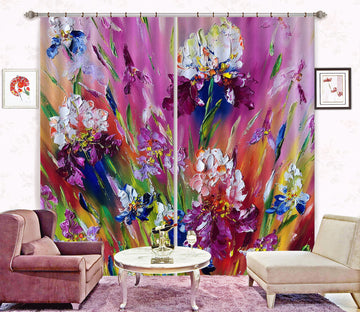3D Flowers And Plants 2405 Skromova Marina Curtain Curtains Drapes