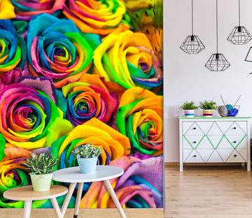3D Color Rose 1973 Wall Murals