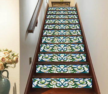 3D Flowers 6304 Stair Risers Wallpaper AJ Wallpaper 