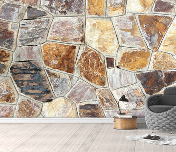3D Irregular Stone Wall WC480 Wall Murals