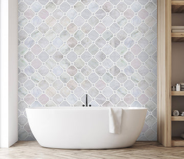 3D Fashion Honeycomb 0105 Marble Tile Texture Wallpaper AJ Wallpaper 2 