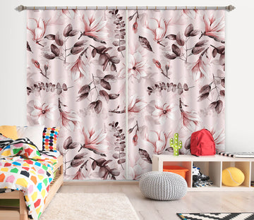 3D Flower Decoration 246 Uta Naumann Curtain Curtains Drapes