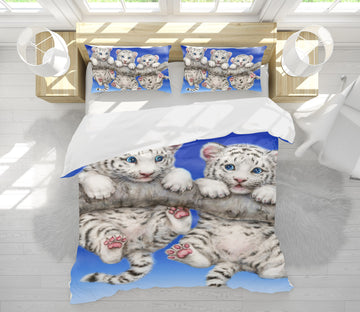 3D Baby Tiger 5891 Kayomi Harai Bedding Bed Pillowcases Quilt Cover Duvet Cover