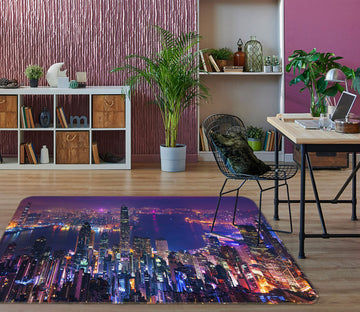 3D Tall Building 1167 Marco Carmassi Rug Non Slip Rug Mat