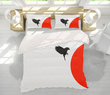 3D Sun Bird Flying 128 Boris Draschoff Bedding Bed Pillowcases Quilt