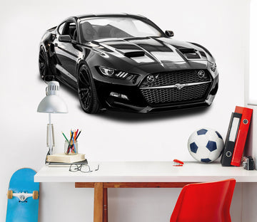 3D Wild Horse Black 0314 Vehicles Wallpaper AJ Wallpaper 