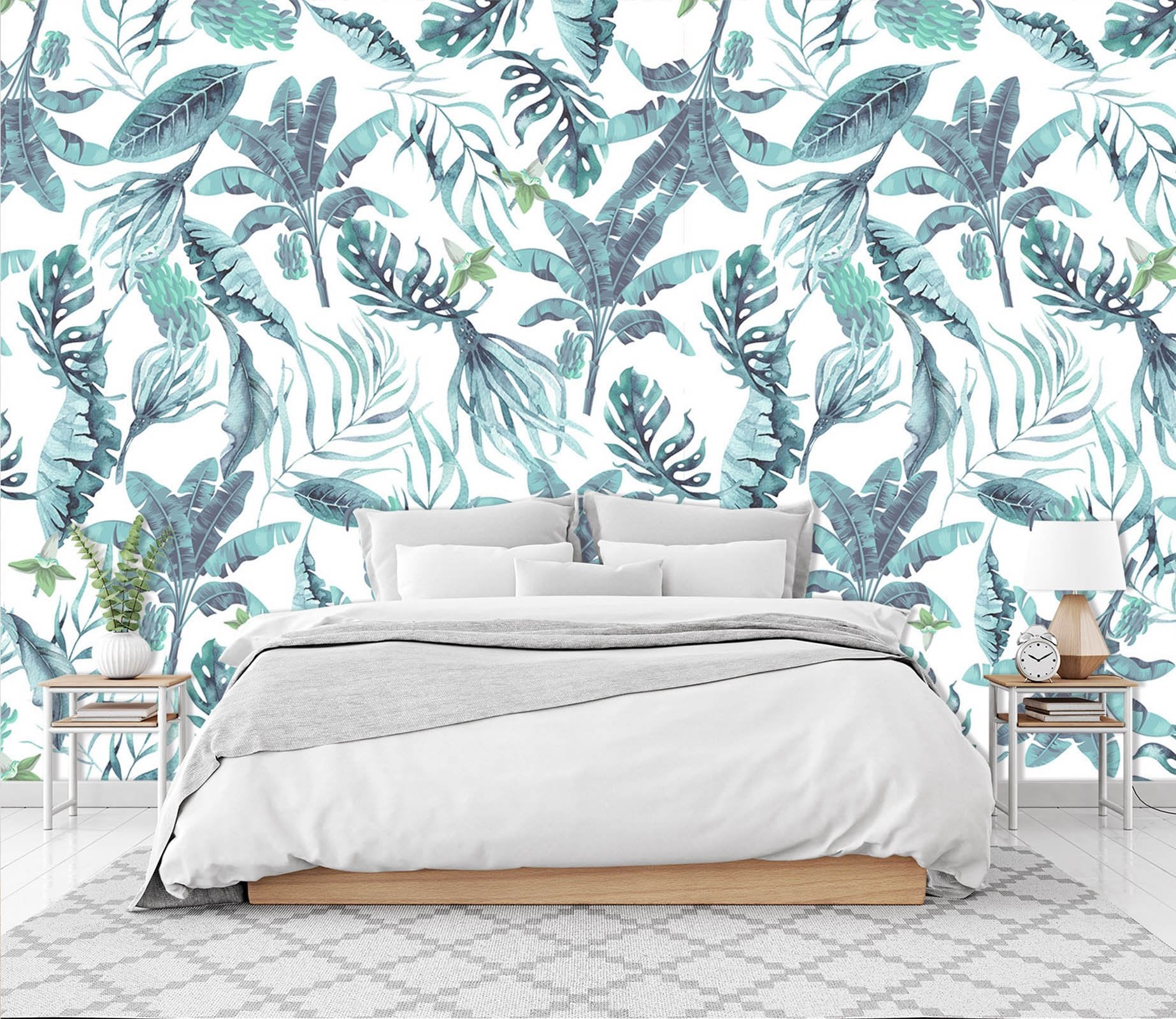 3D Leaf Pattern 468 Wallpaper AJ Wallpaper 2 