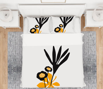 3D Yellow Flower 114 Boris Draschoff Bedding Bed Pillowcases Quilt