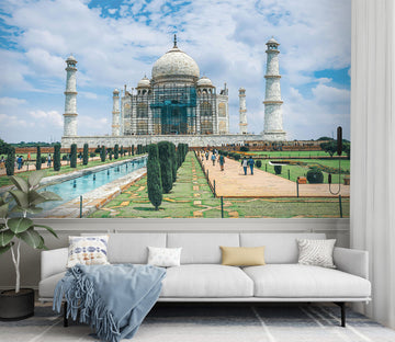 3D Taj Mahal 91102 Alius Herb Wall Mural Wall Murals