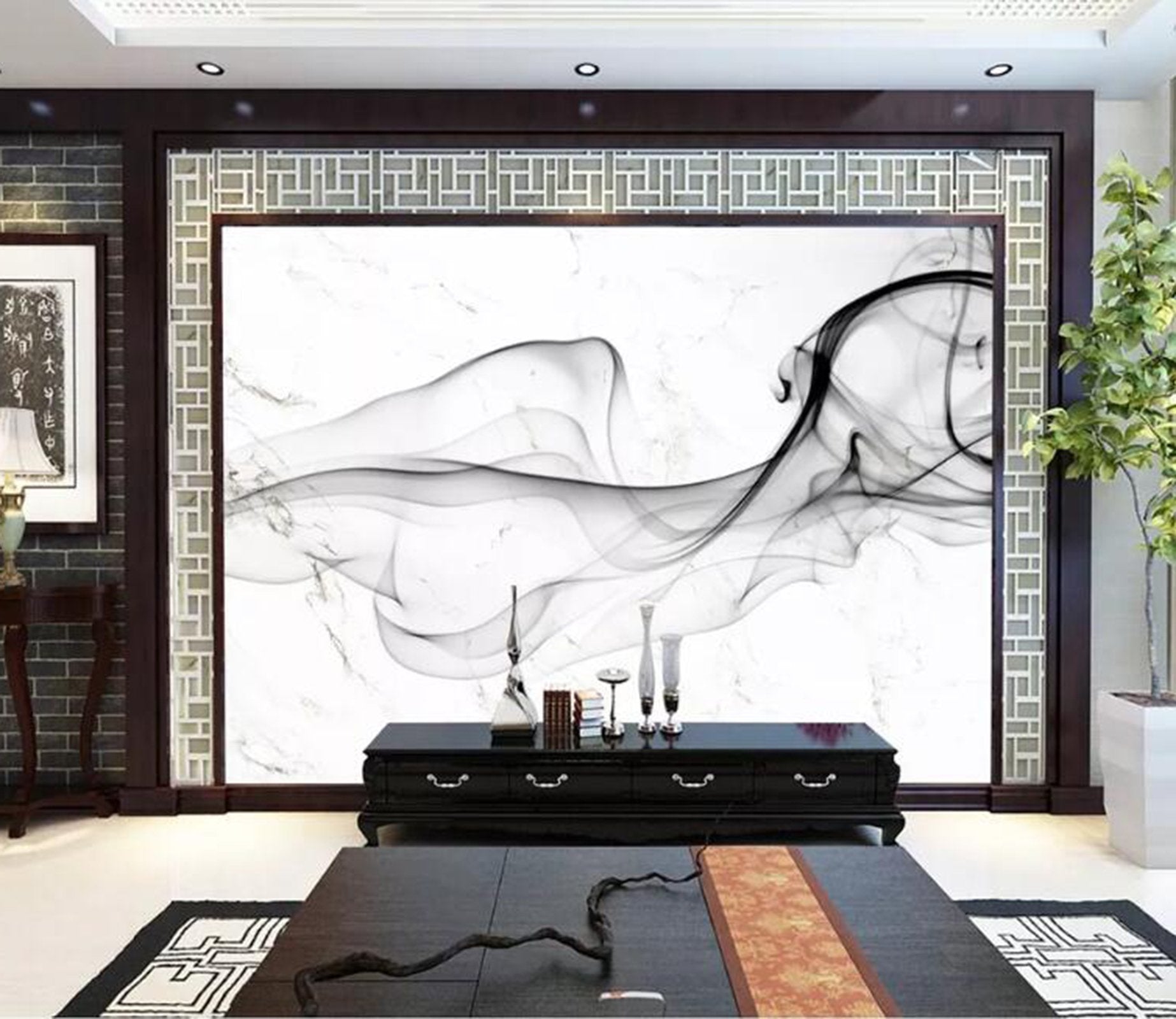 3D Black Splash WC10 Wall Murals Wallpaper AJ Wallpaper 2 