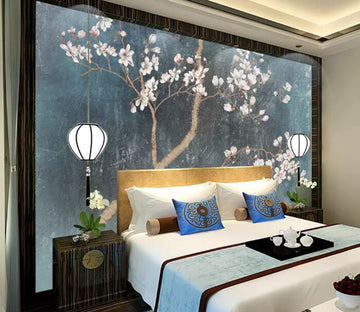3D Peach Blossom WG13 Wall Murals Wallpaper AJ Wallpaper 2 