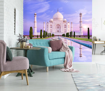 3D Purple Castle 1548 Wall Murals