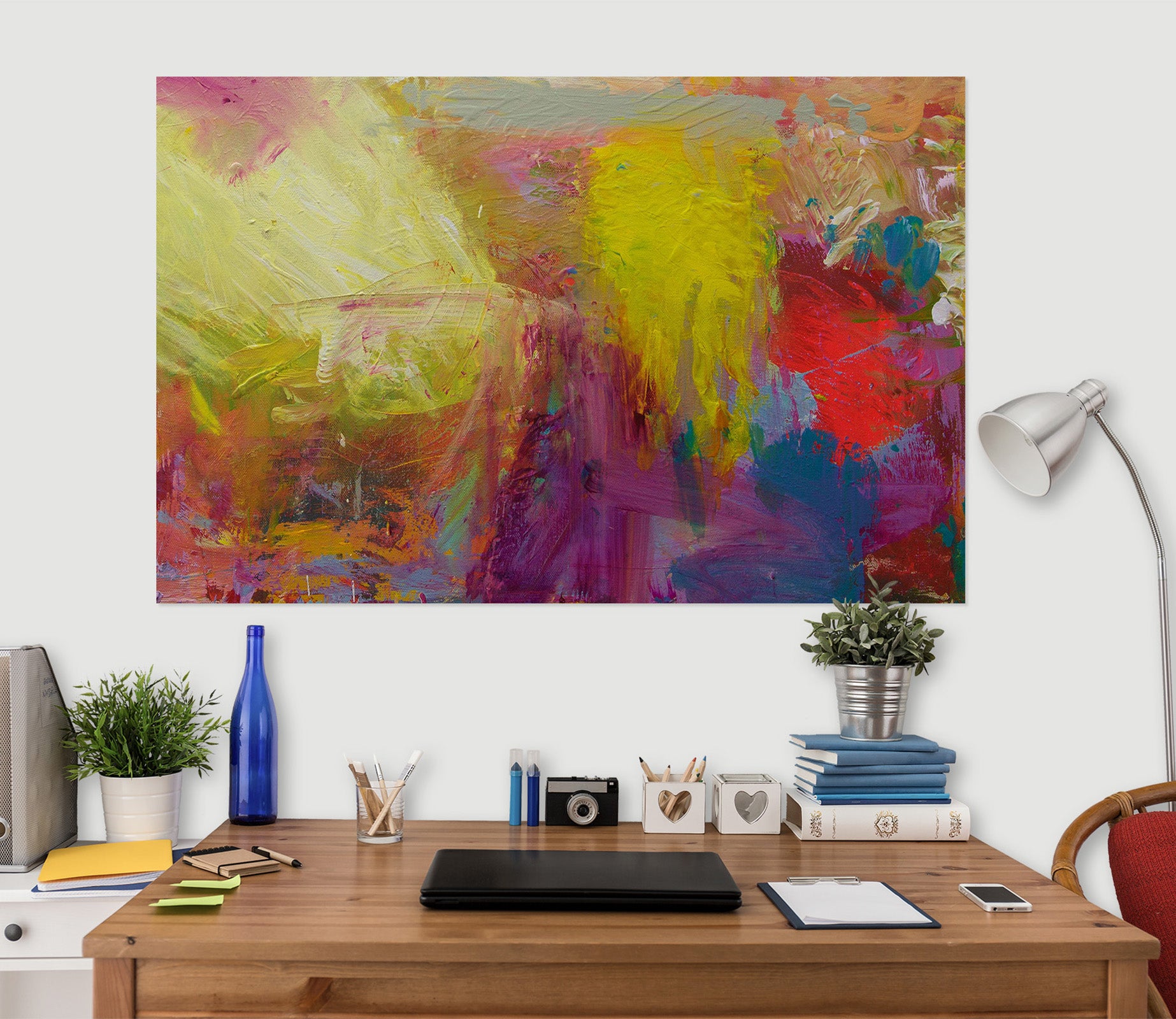 3D Color Graffiti 021 Allan P. Friedlander Wall Sticker