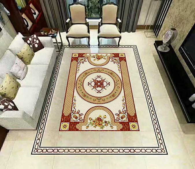 3D Colorful Pattern WG103 Floor Mural Wallpaper AJ Wallpaper 2 