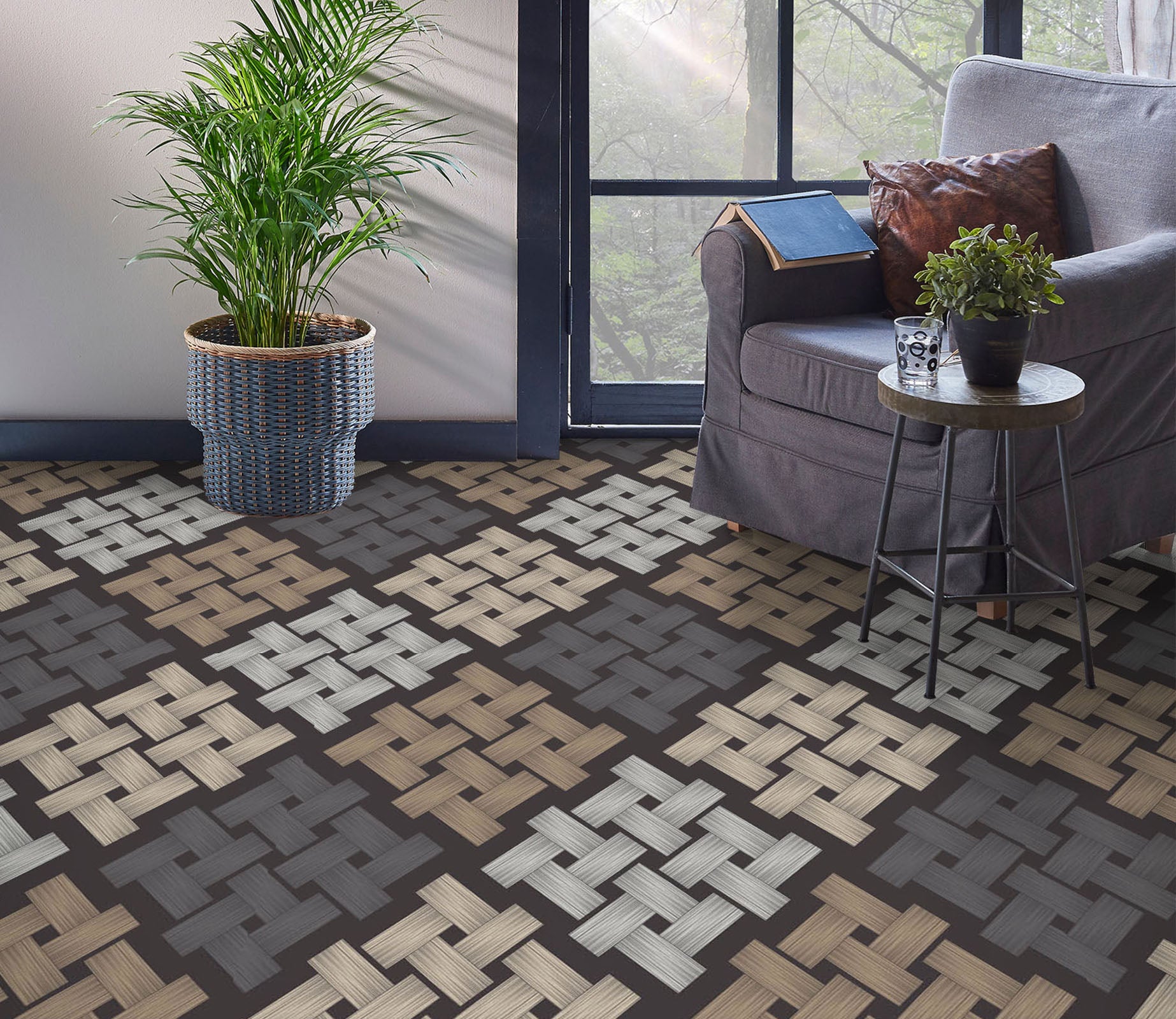 3D Interlacing And Weaving 848 Floor Mural  Wallpaper Murals Rug & Mat Print Epoxy waterproof bath floor