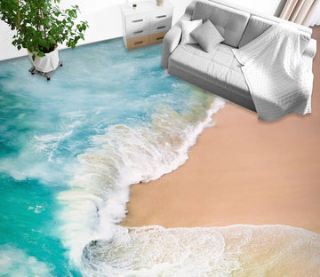 3D Fresh And Happy Waves 804 Floor Mural  Wallpaper Murals Rug & Mat Print Epoxy waterproof bath floor
