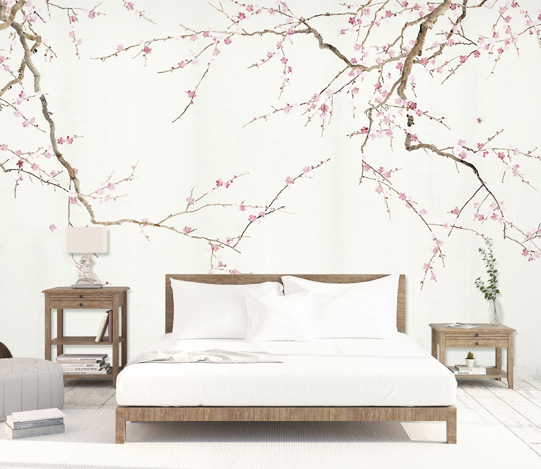3D Plum Blossom 1727 Wall Murals