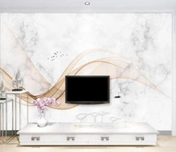 3D Yellow Wave 531 Wall Murals Wallpaper AJ Wallpaper 2 