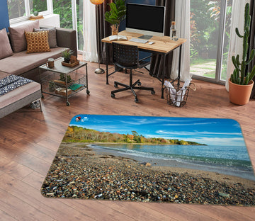 3D Coastline Color 62205 Kathy Barefield Rug Non Slip Rug Mat
