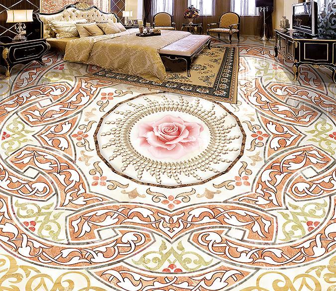 3D Religious Pattern WG181 Floor Mural Wallpaper AJ Wallpaper 2 