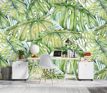 3D Leaves 57231 Wall Murals