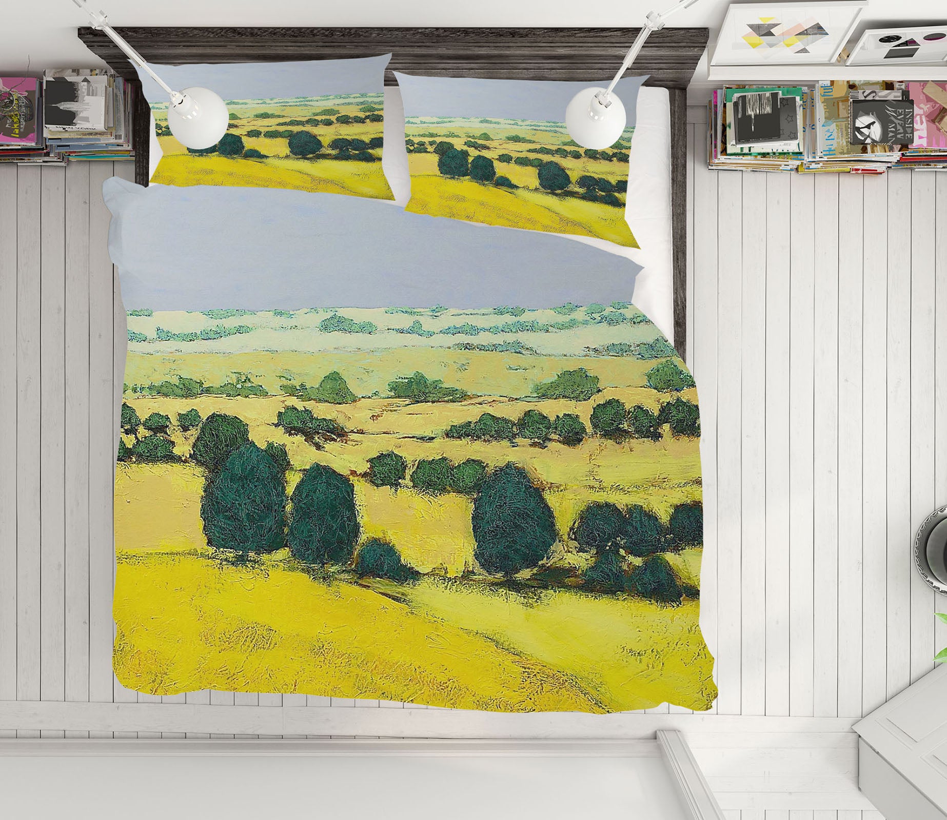 3D Next Hill 2108 Allan P. Friedlander Bedding Bed Pillowcases Quilt