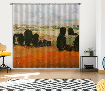 3D Random Draw 214 Allan P. Friedlander Curtain Curtains Drapes